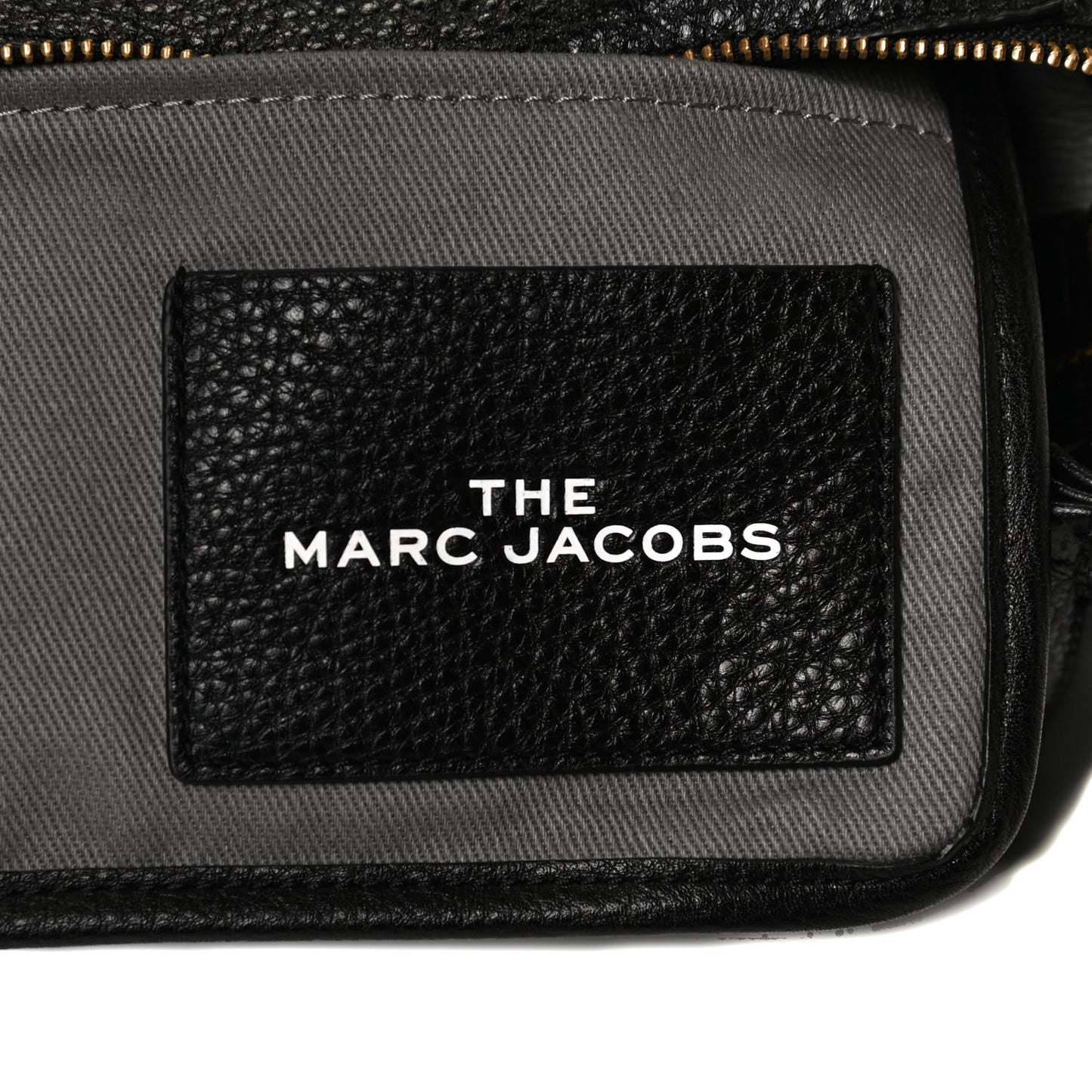 Grained Calfskin Small The Tote Bag Black