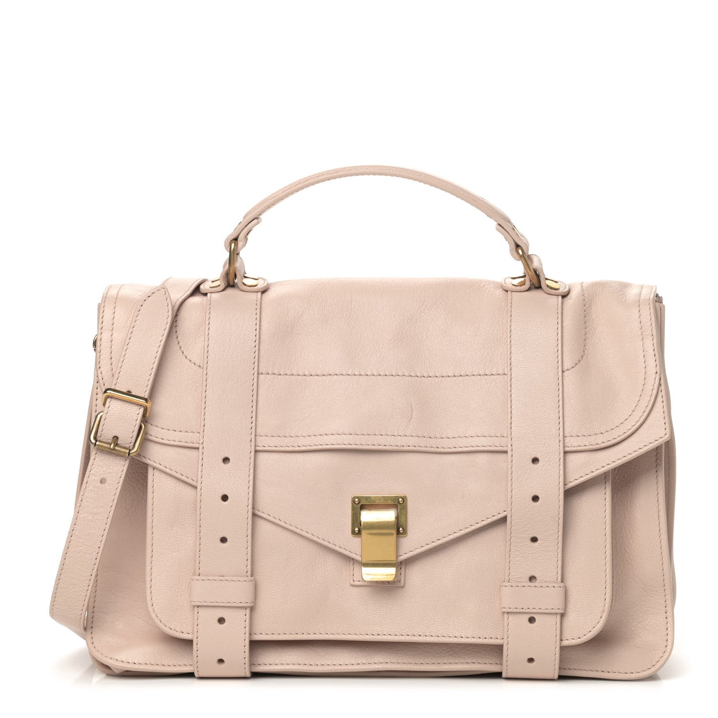 Lambskin Medium PS1 Satchel Blush
