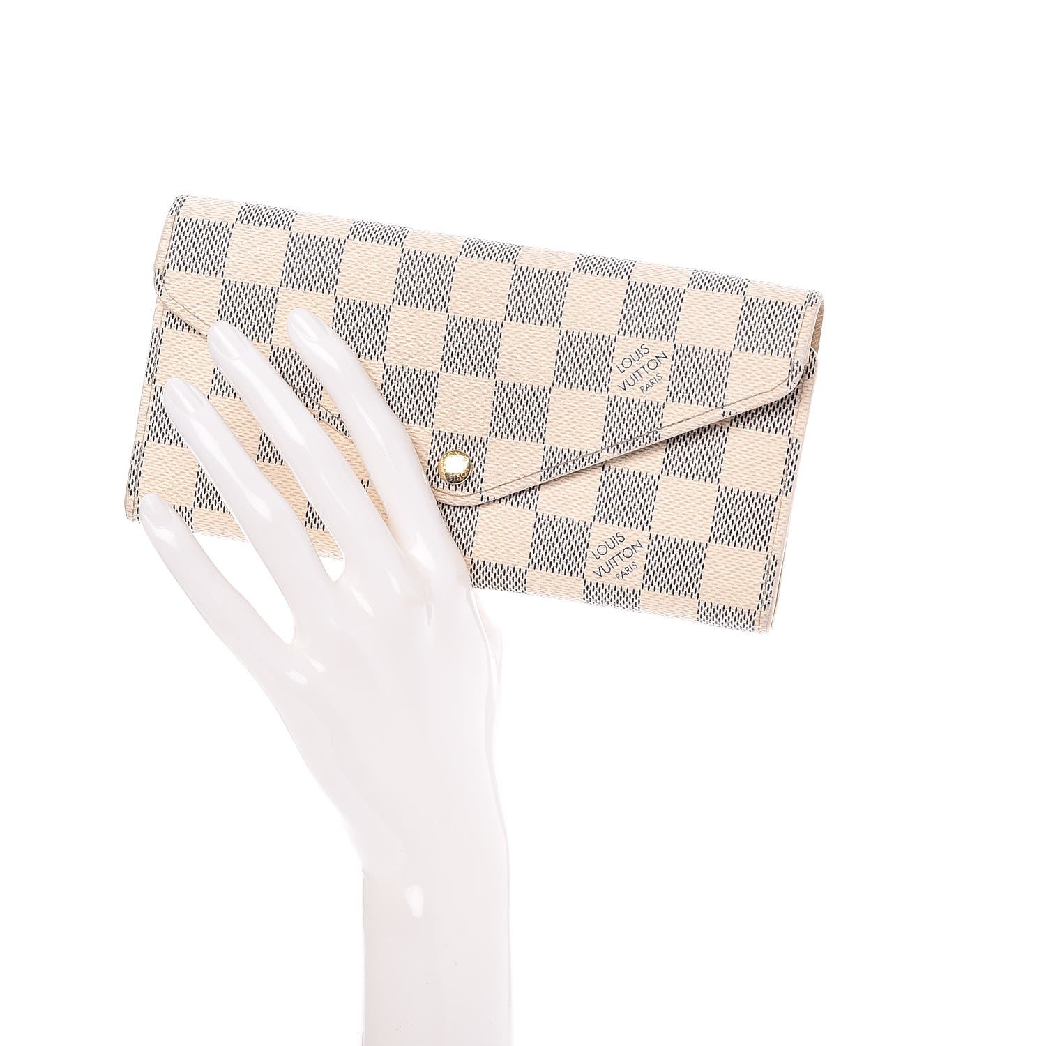 Louis Vuitton Damier Azur Josephine Wallet 2 of 10