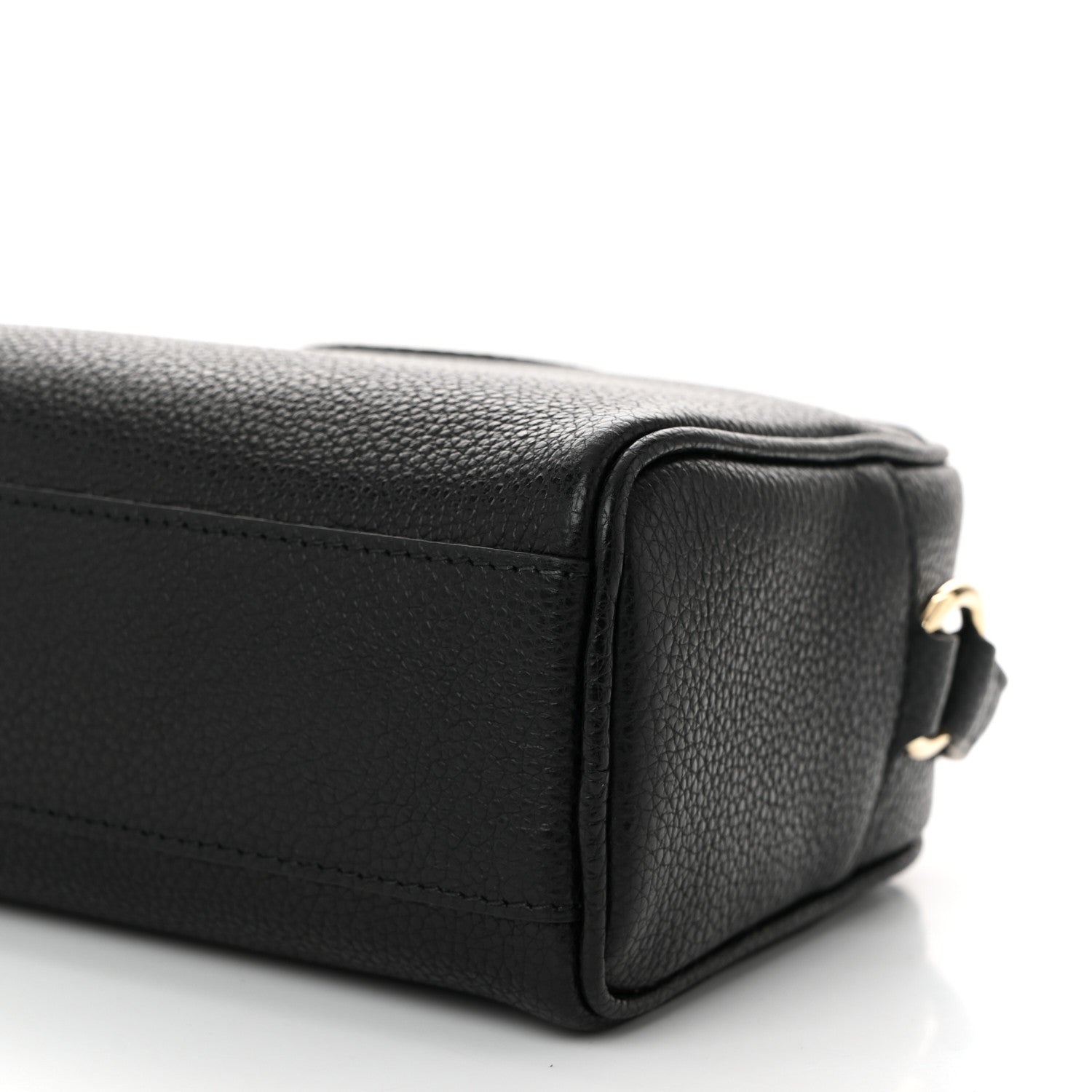 Salvatore Ferragamo Calfskin Travel Camera Crossbody Bag Black 9 of 9