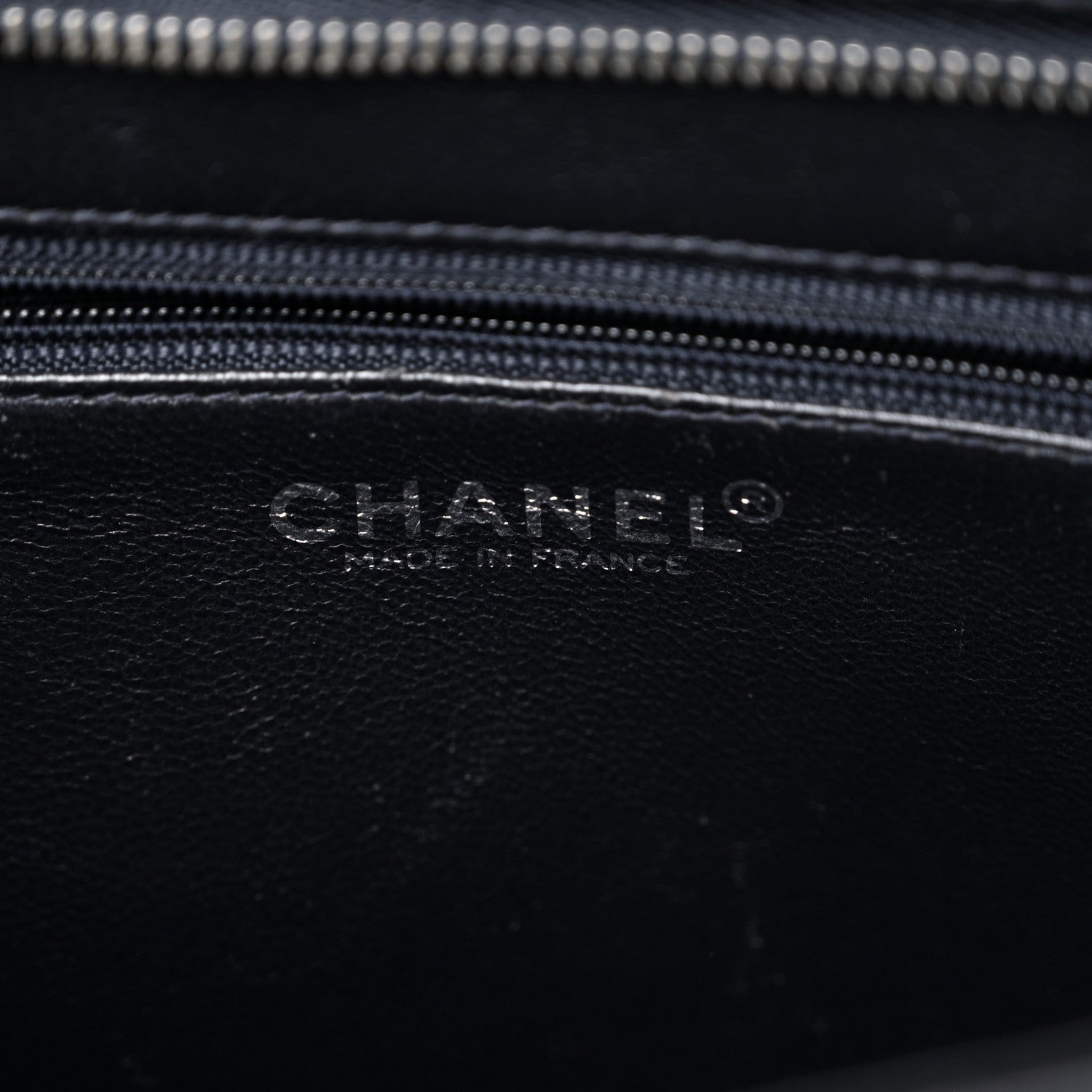 Chanel Caviar Quilted Medallion Tote Navy 5 of 15