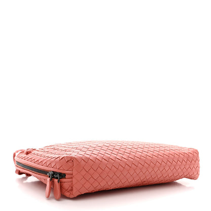 Bottega Veneta Nappa Intrecciato Large Nodini Crossbody Messenger Quarzo 5 of 11