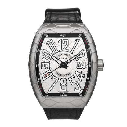 Franck Muller Stainless Steel Rubber 45mm Vanguard Limited Edition Iron Cobra Automatic Watch V45SCDTACNRIRON 1 of 5