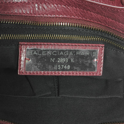 Balenciaga Agneau City Cassis 6 of 7