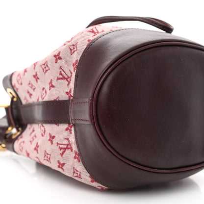 Louis Vuitton Mini Lin Monogram Noelie Cherry 12 of 13