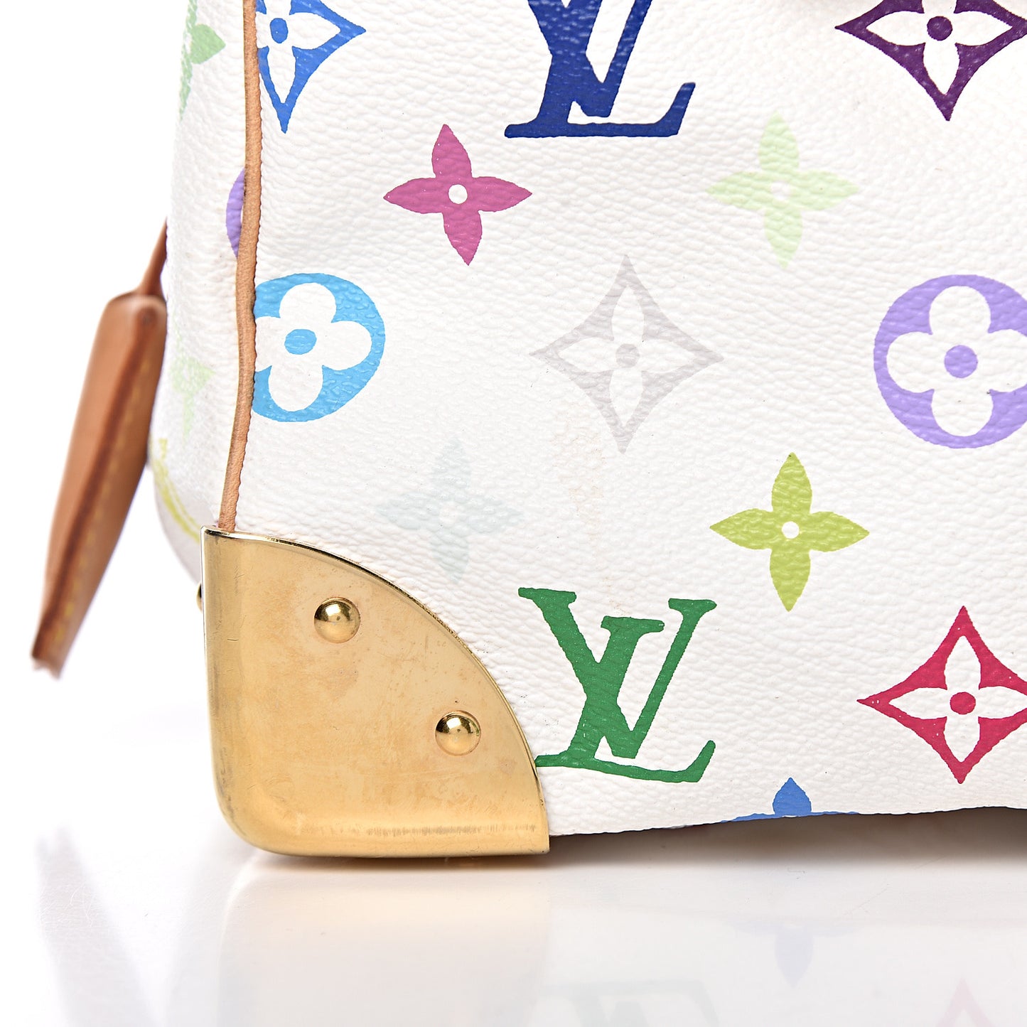 Monogram Multicolor Speedy 30 White