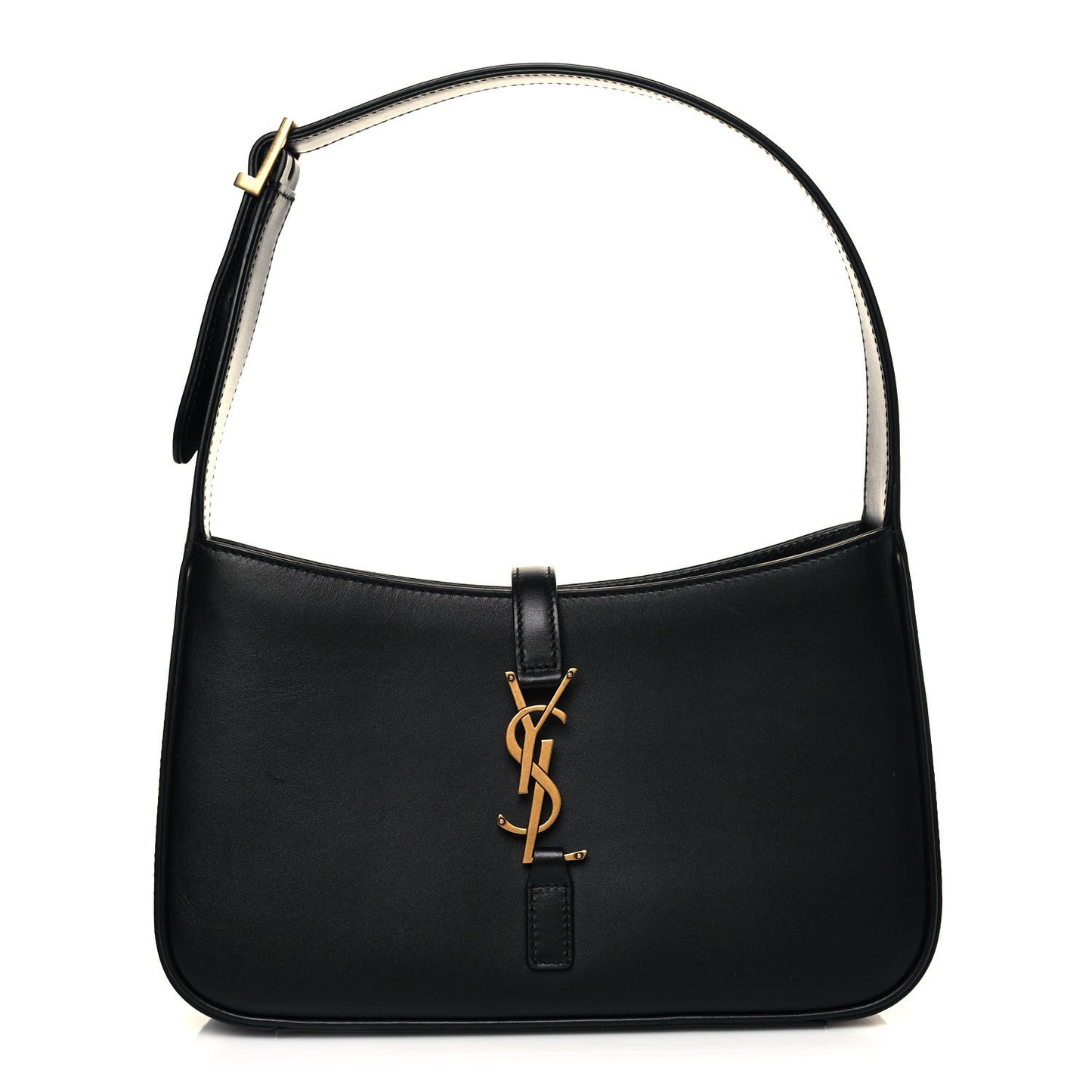 Smooth Calfskin Le 5 A 7 Hobo Black
