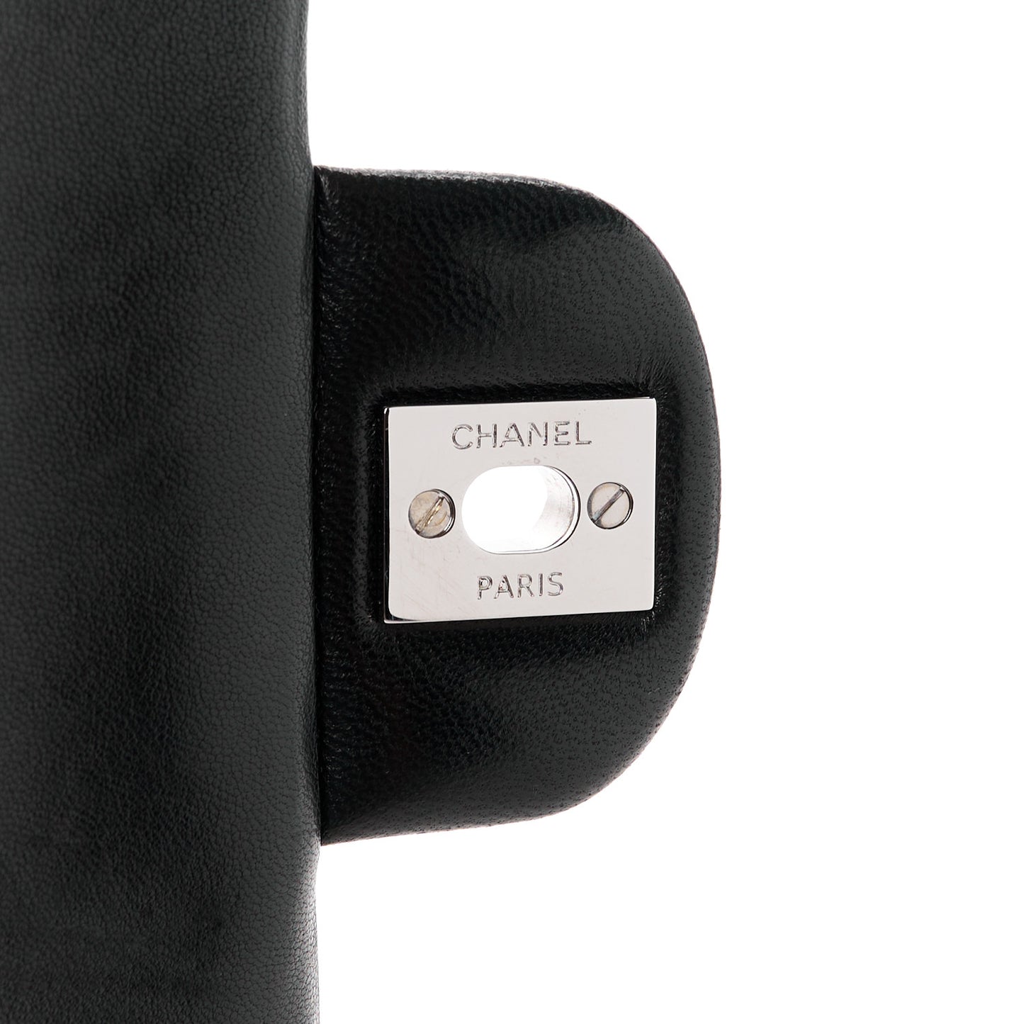 Lambskin Quilted Extra Mini Flap Black