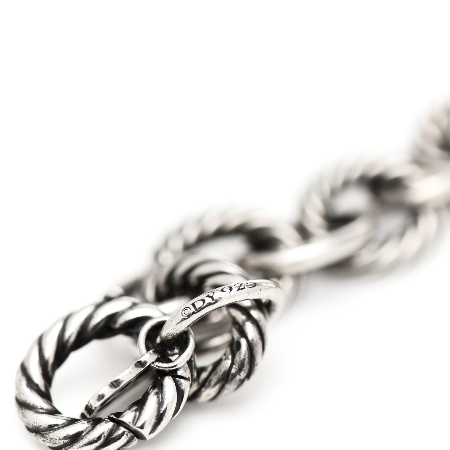 Sterling Silver 10mm Medium Oval Link Bracelet