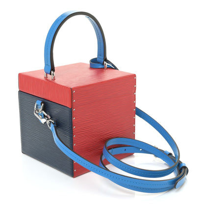 Louis Vuitton Epi Bleecker Box Indigo Coquelicot 3 of 11