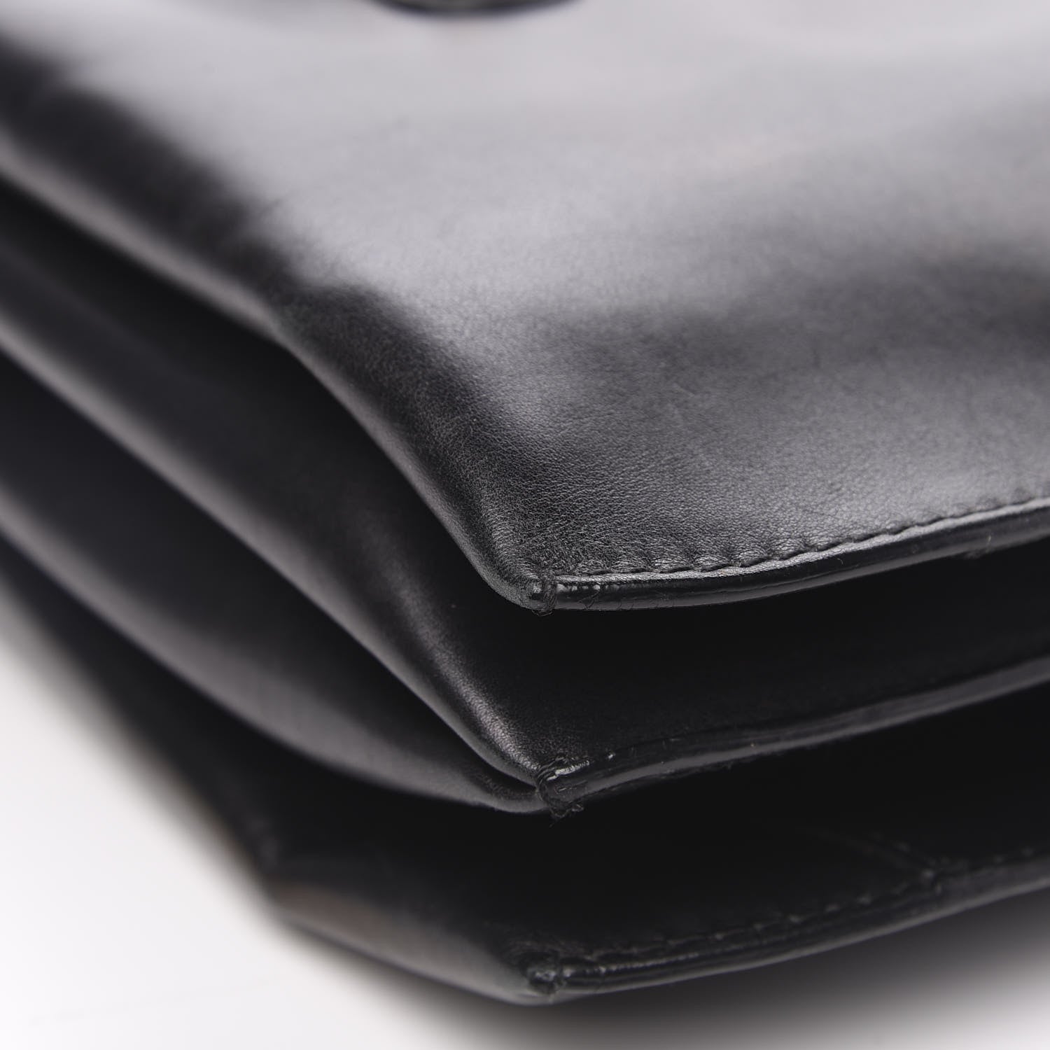 Valentino Garavani Vitello Rockstud Accordion Satchel Black 7 of 16