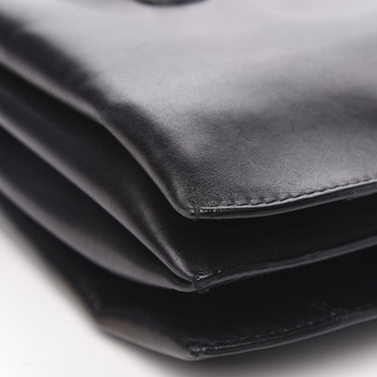 Valentino Garavani Vitello Rockstud Accordion Satchel Black 7 of 16