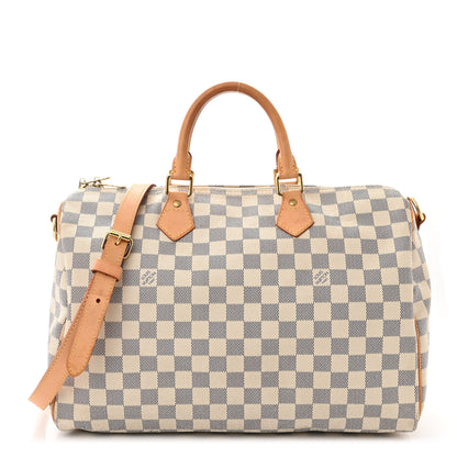 Louis Vuitton Damier Azur Speedy Bandouliere 35 1 of 14