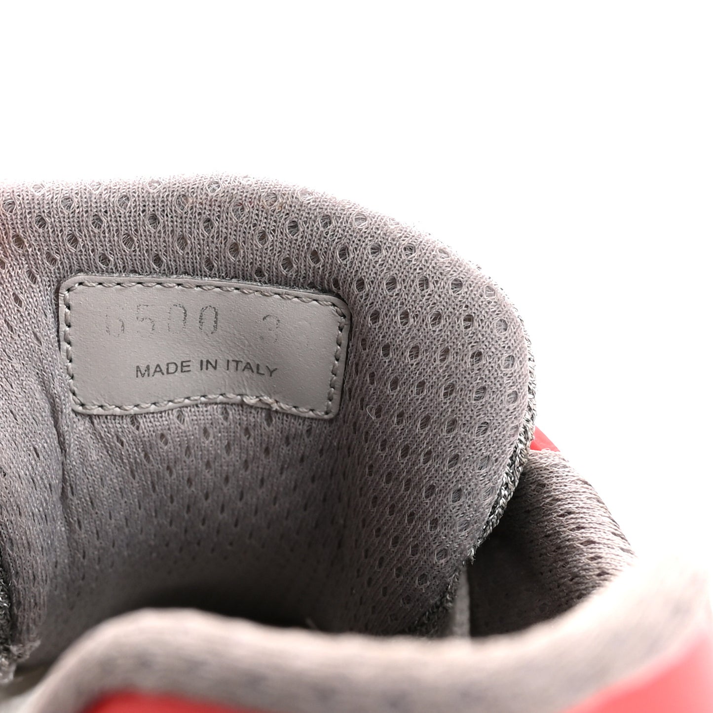 Soft Rubber Mesh Womens America's Cup Sneakers 38 Red