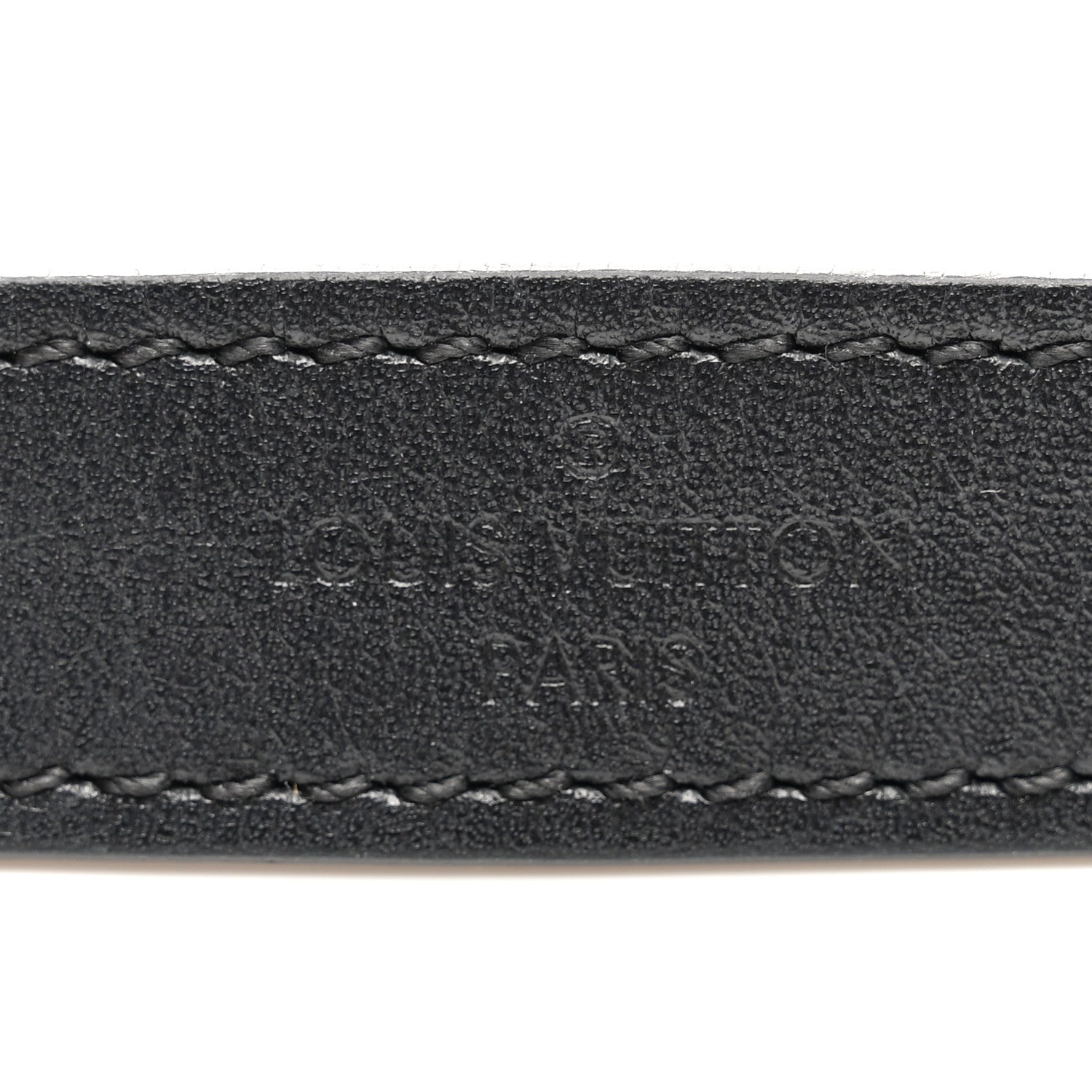 Louis Vuitton Calfskin City Steamer MM Shoulder Strap Black 3 of 5