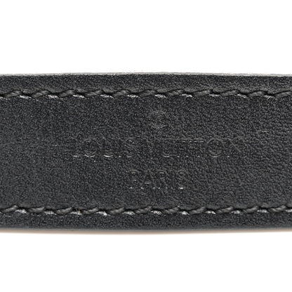 Louis Vuitton Calfskin City Steamer MM Shoulder Strap Black 3 of 5