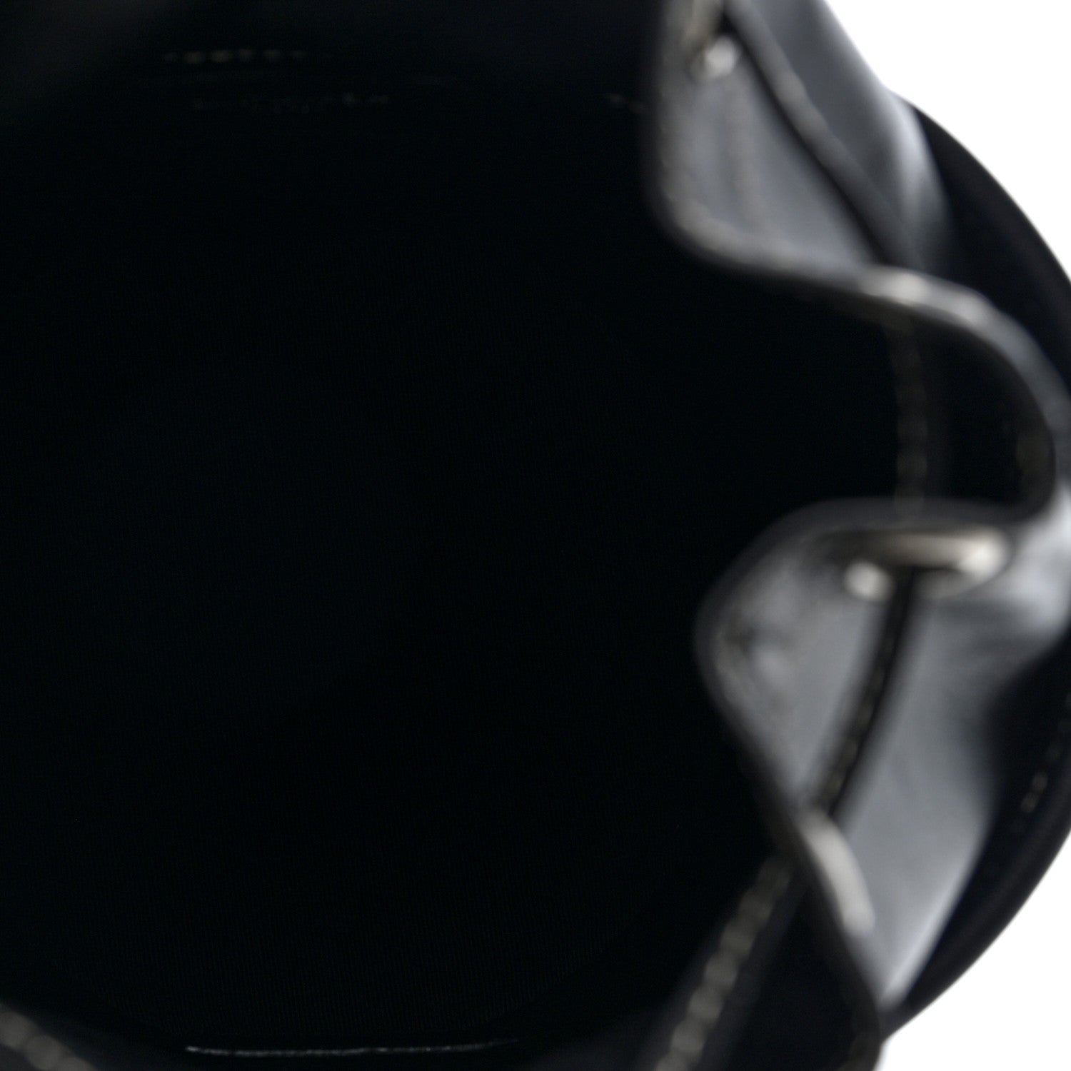 Saint Laurent Smooth Calfskin Studded Small Bahia Drawstring Bucket Bag Black Multicolor 5 of 9