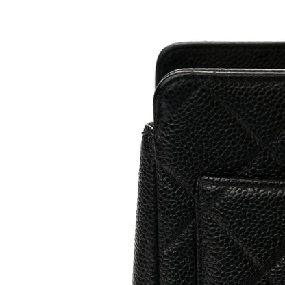 Chanel Caviar Quilted Zip Tote Black 13 of 14