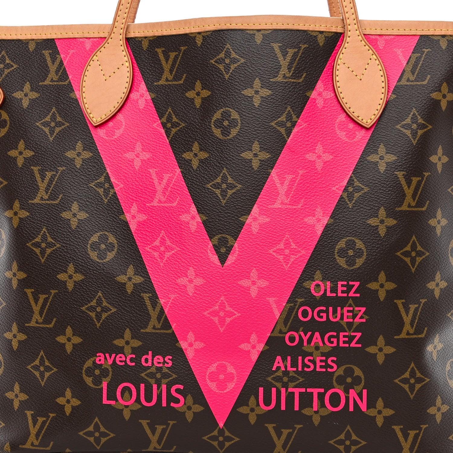 Louis Vuitton Monogram V Neverfull MM Grenade 14 of 16