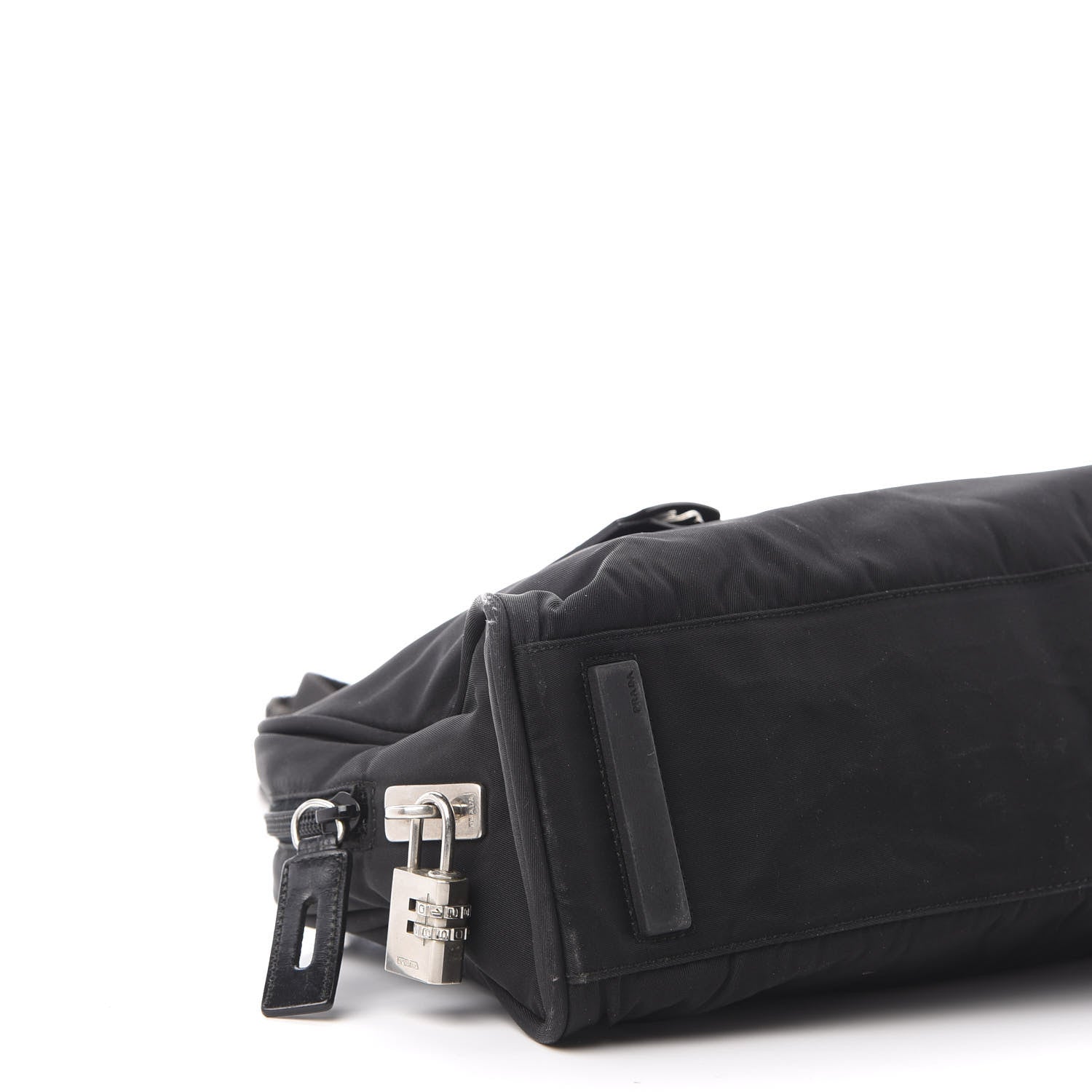 Prada Tessuto Nylon Sport Semitracolla Shoulder Bag Black 6 of 12