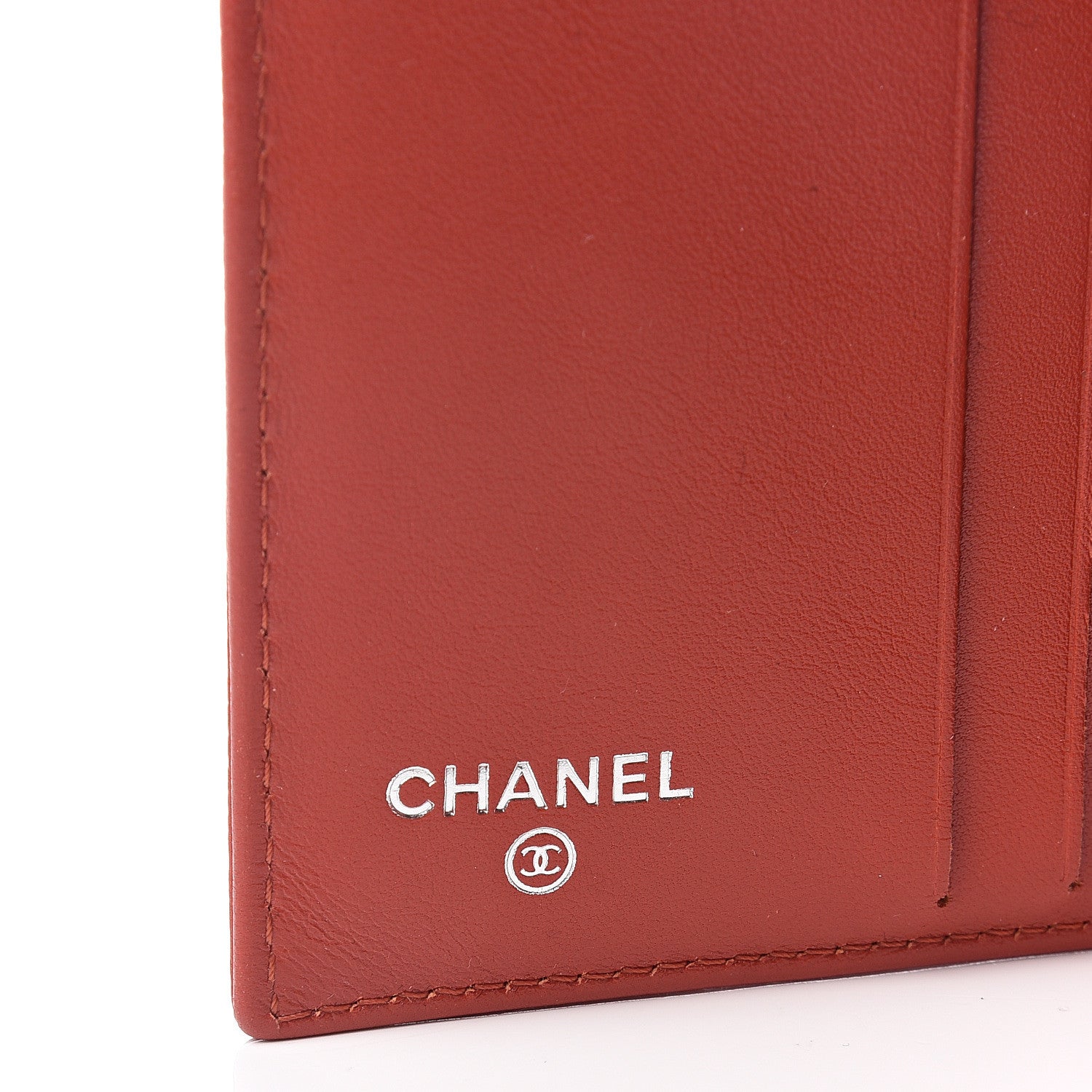 Chanel Caviar Timeless CC Compact French Wallet Red 5 of 6