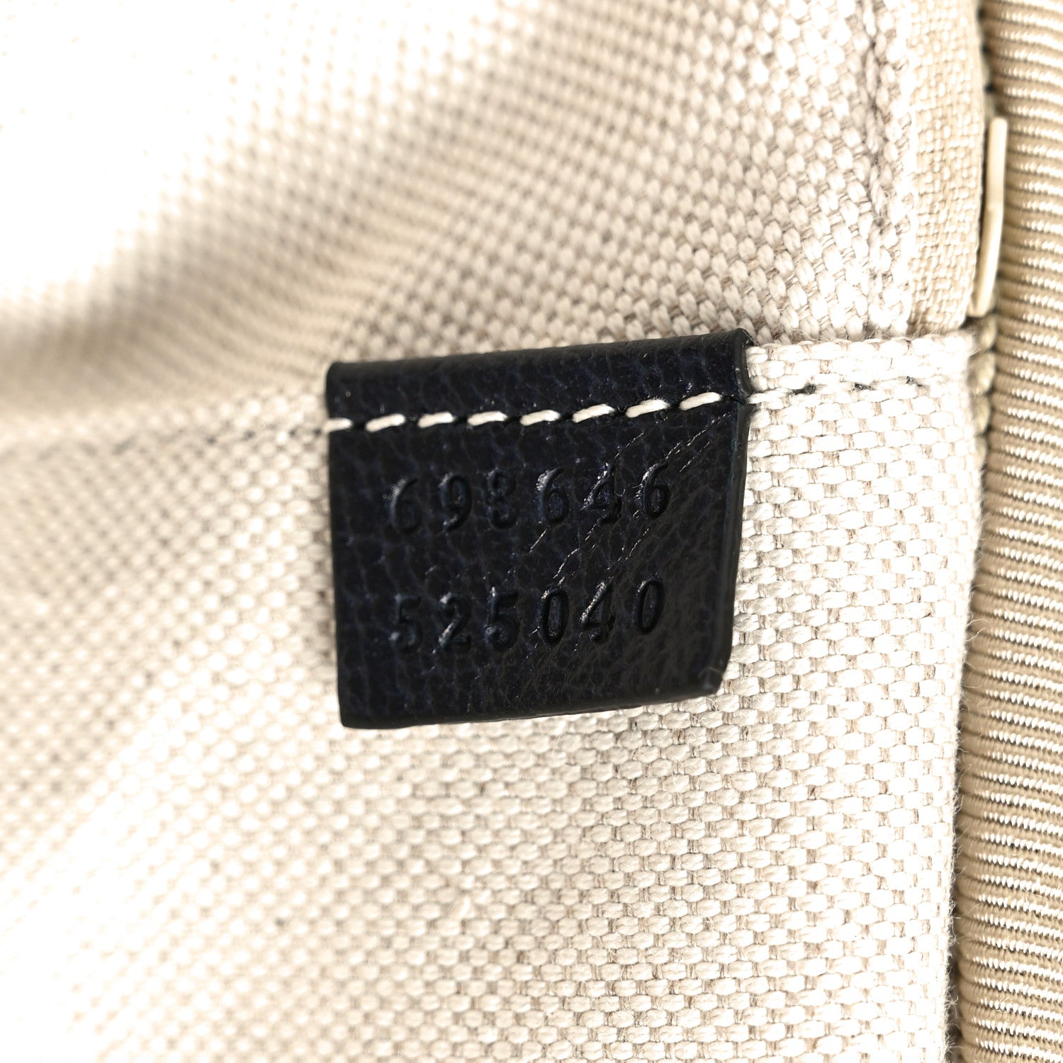 Gucci GG Supreme Monogram Textured Dollar Calfskin Web Ophidia Small Savoy Cabin Trolley Black Blue 6 of 10