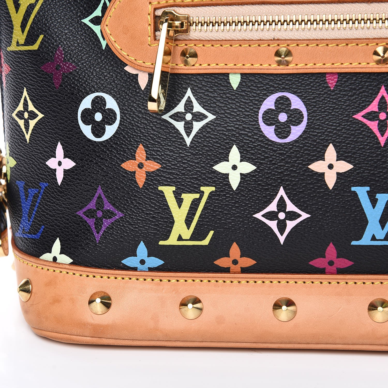 Louis Vuitton Monogram Multicolor Alma Black 18 of 18