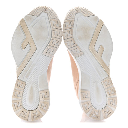 Fendi Vitello Fendi Flow Low Top Sneakers 40 Poudre 6 of 14