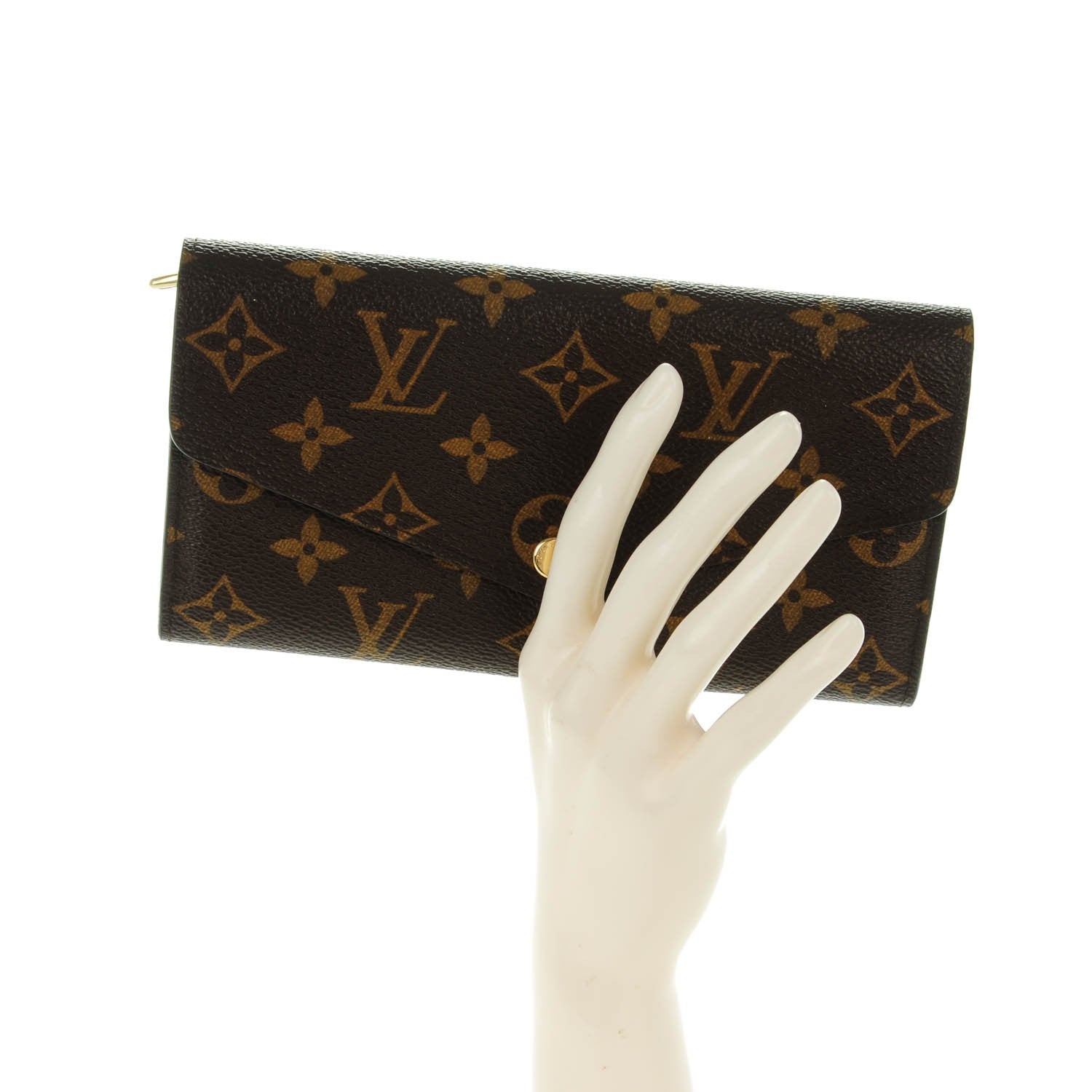 Louis Vuitton Monogram Sarah Wallet NM 2 of 7