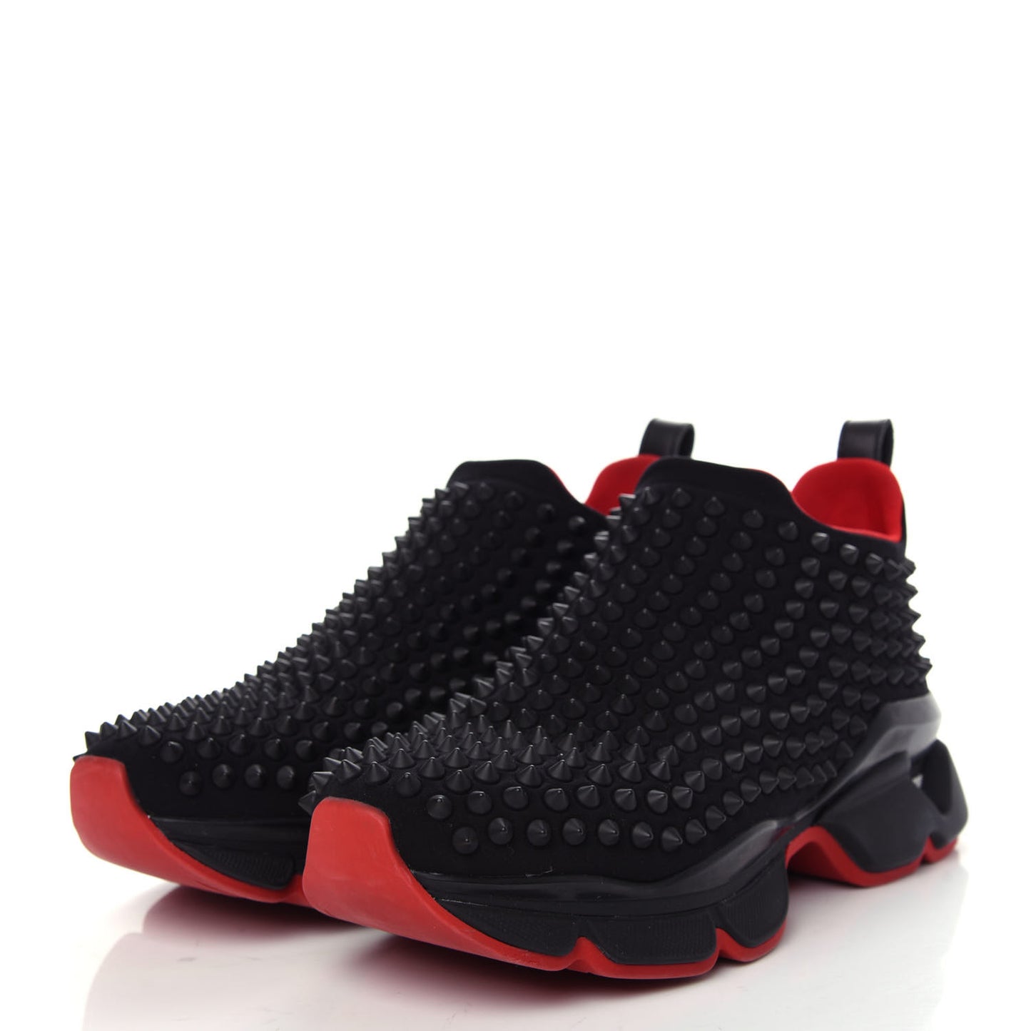 Neoprene Spike Sock Donna Flat Sneakers 36.5 Black