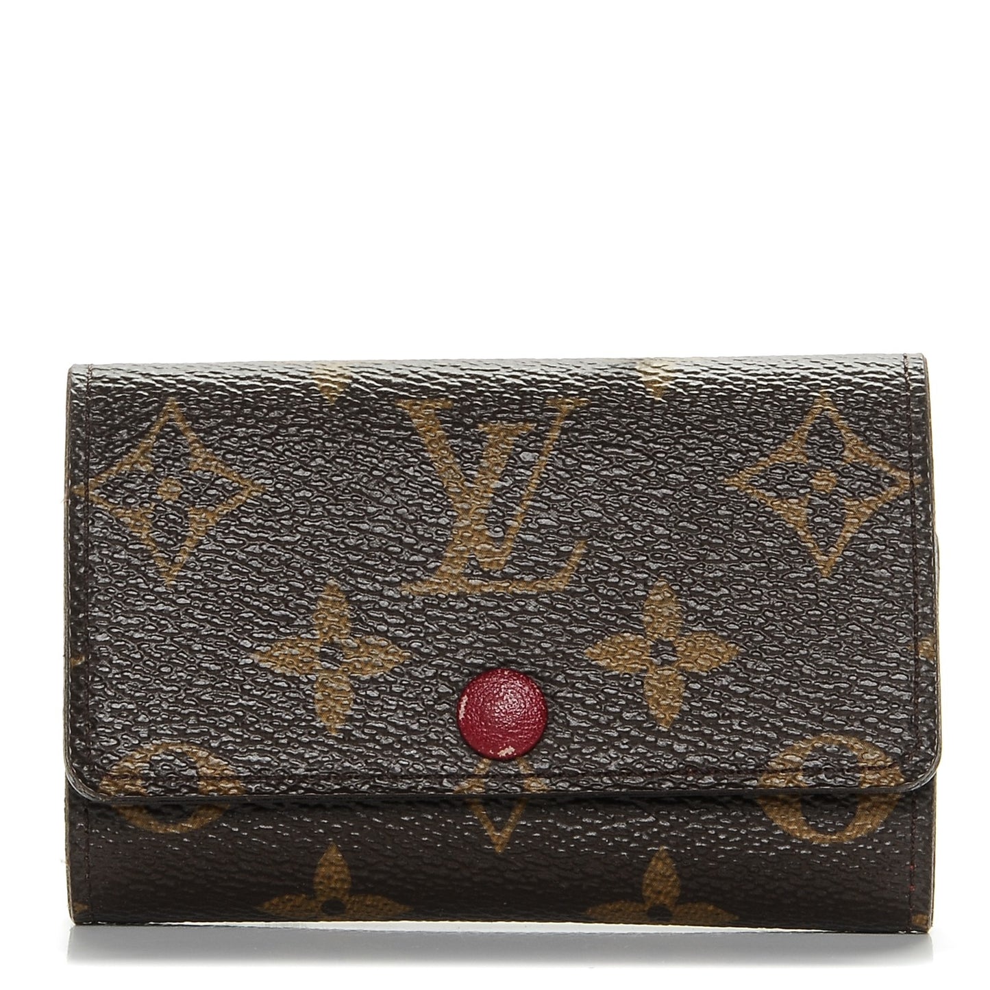 Monogram 6 Key Multicles Holder Fuchsia