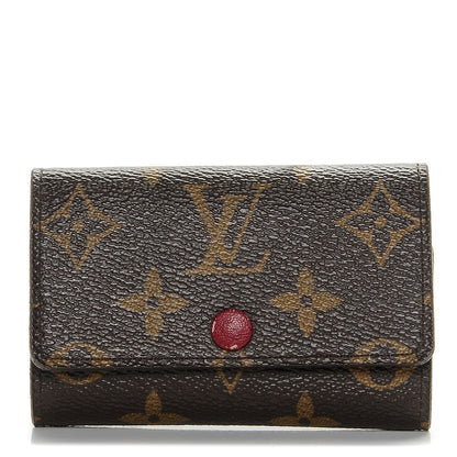 Louis Vuitton Monogram 6 Key Multicles Holder Fuchsia 1 of 7