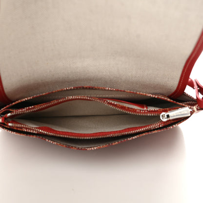 Goyard Goyardine Plumet Wallet Clutch Red 8 of 10