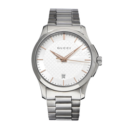 Gucci Stainless Steel 38mm G-Timeless Quartz Watch 1 of 7