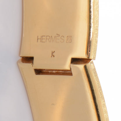 Hermes Enamel Wide Clic Clac H Bracelet PM Black 4 of 5