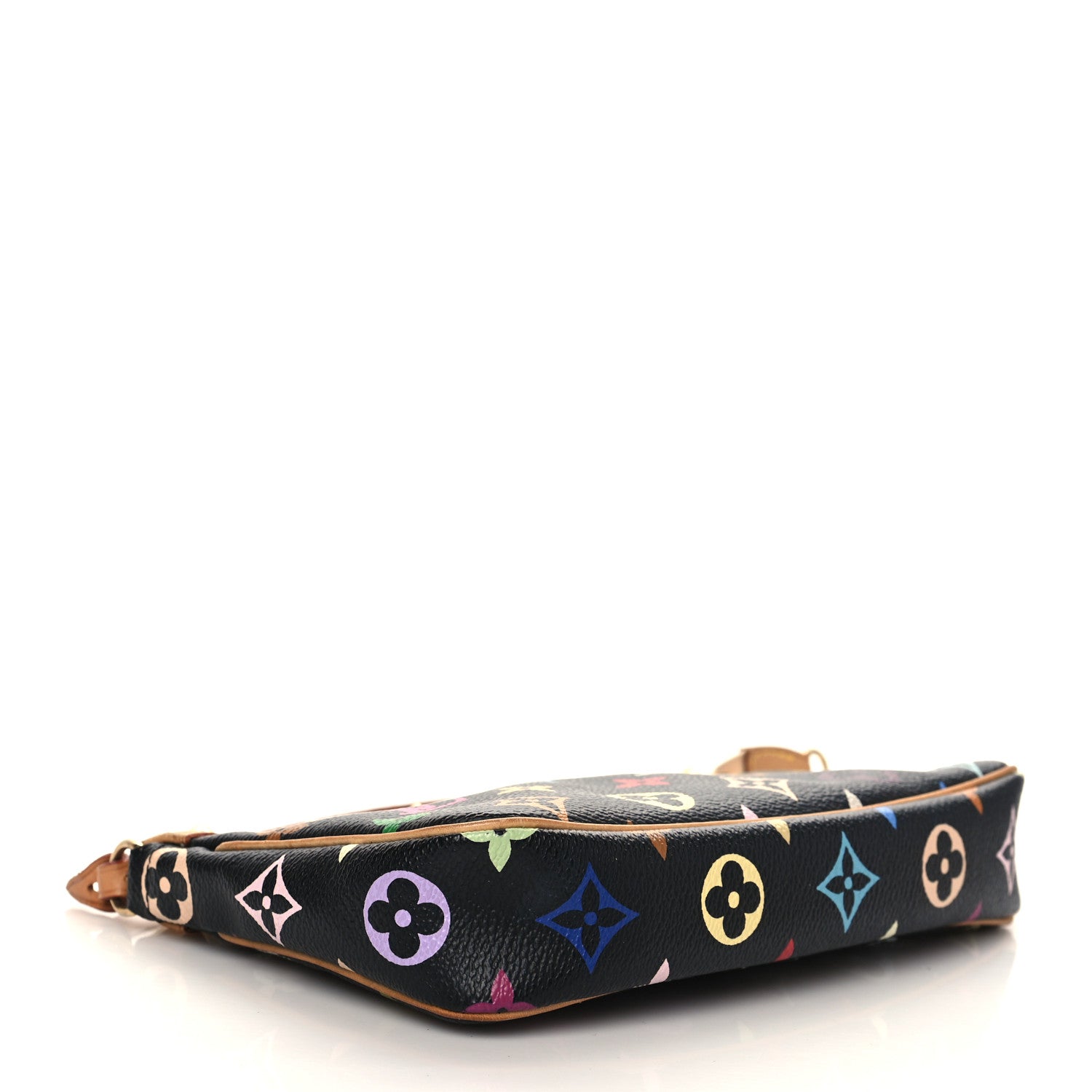 Louis Vuitton Monogram Multicolor Pochette Accessories Black 4 of 6