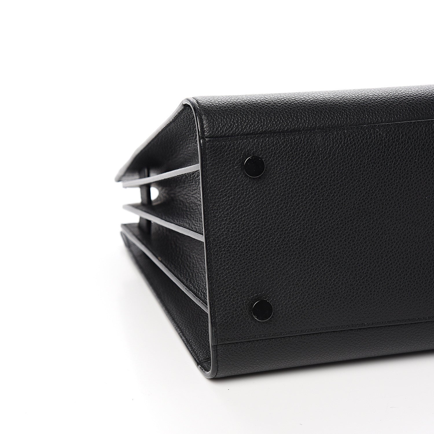 Saint Laurent Grained Calfskin Small Sac De Jour Black 7 of 9