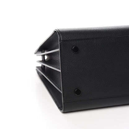 Saint Laurent Grained Calfskin Small Sac De Jour Black 7 of 9