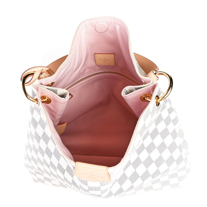 Louis Vuitton Damier Azur Graceful PM Rose Ballerine 4 of 4