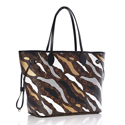 Louis Vuitton X LOL Monogram Neverfull MM Gold Silver 3 of 11