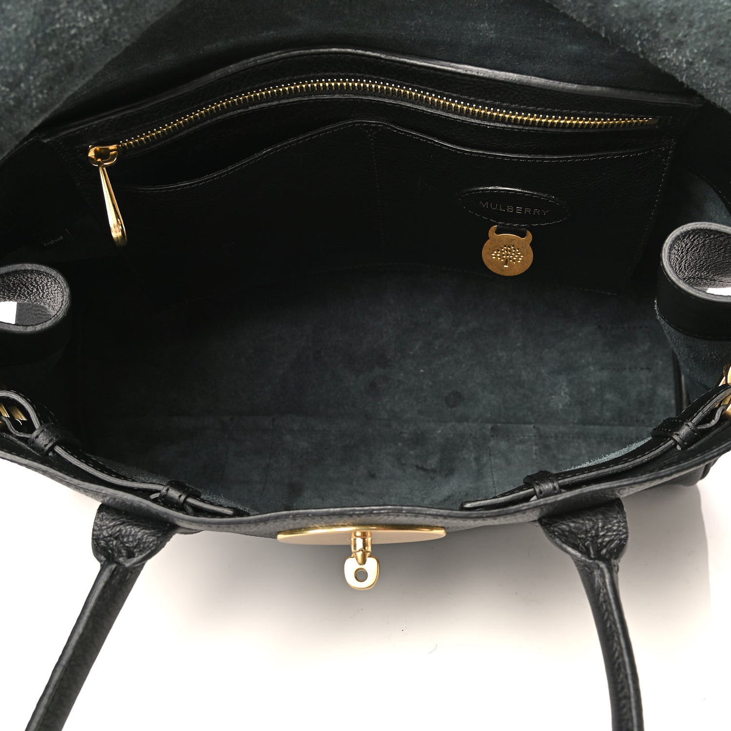 Classic Grain Calfskin Bayswater Black