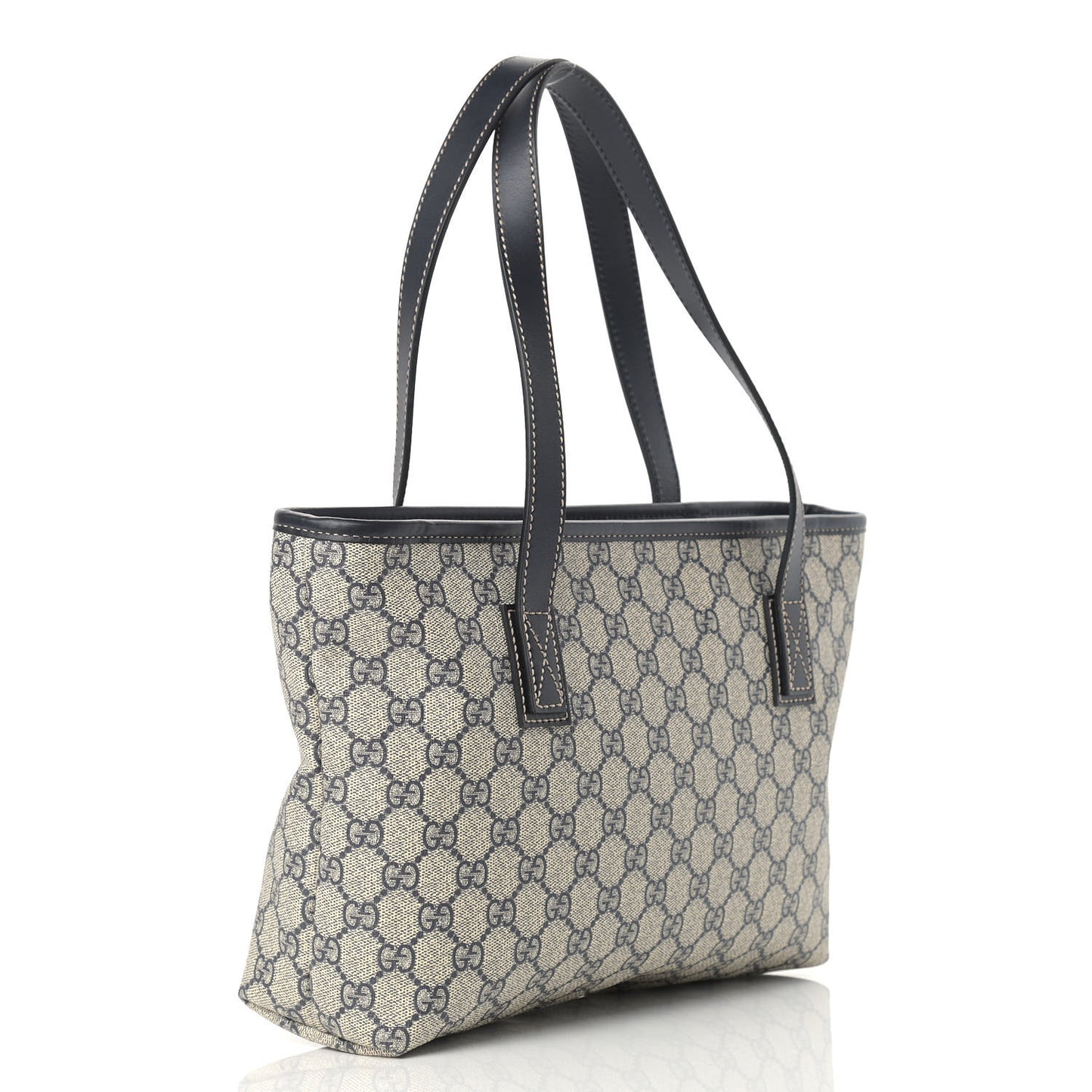 GG Supreme Monogram Small Joy Tote Navy