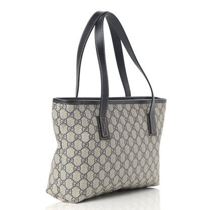 Gucci GG Supreme Monogram Small Joy Tote Navy 3 of 9