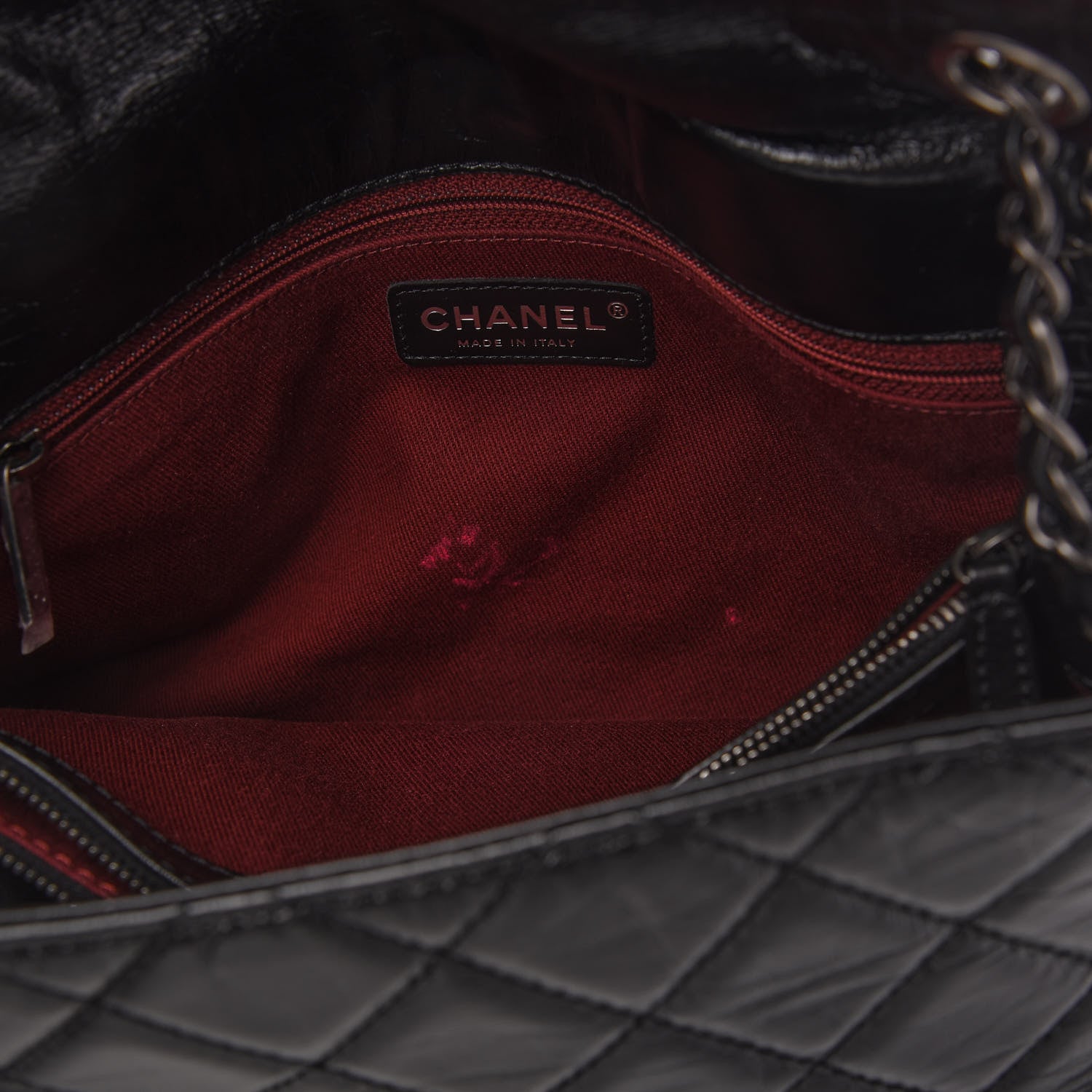 Chanel Glazed Calfskin Quilted Coco Soft Flap Black 11 of 12
