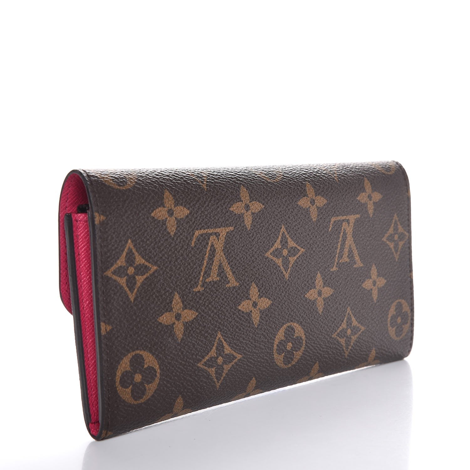 Louis Vuitton Monogram Emilie Wallet Hot Pink 3 of 8