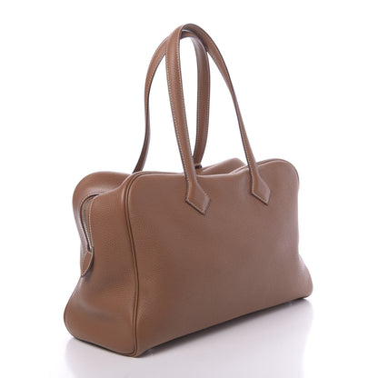 Hermes Taurillon Clemence Victoria II 35 Gold 3 of 12