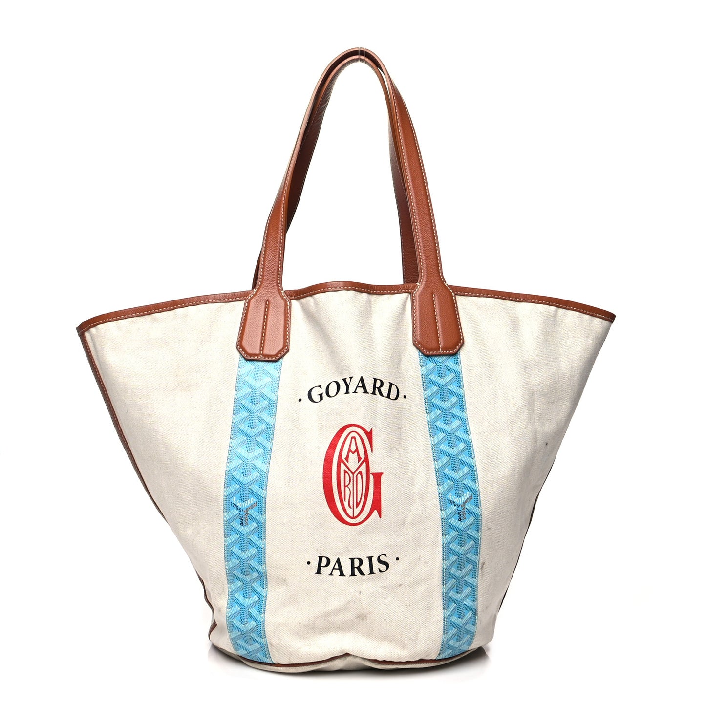 Goyardine Reversible Belharra Light Blue