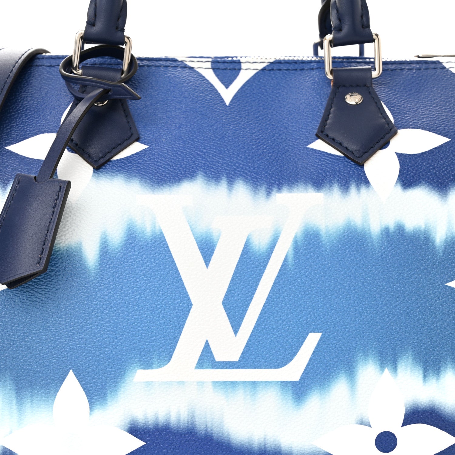 Louis Vuitton Monogram Escale Speedy Bandouliere 30 Blue 9 of 11