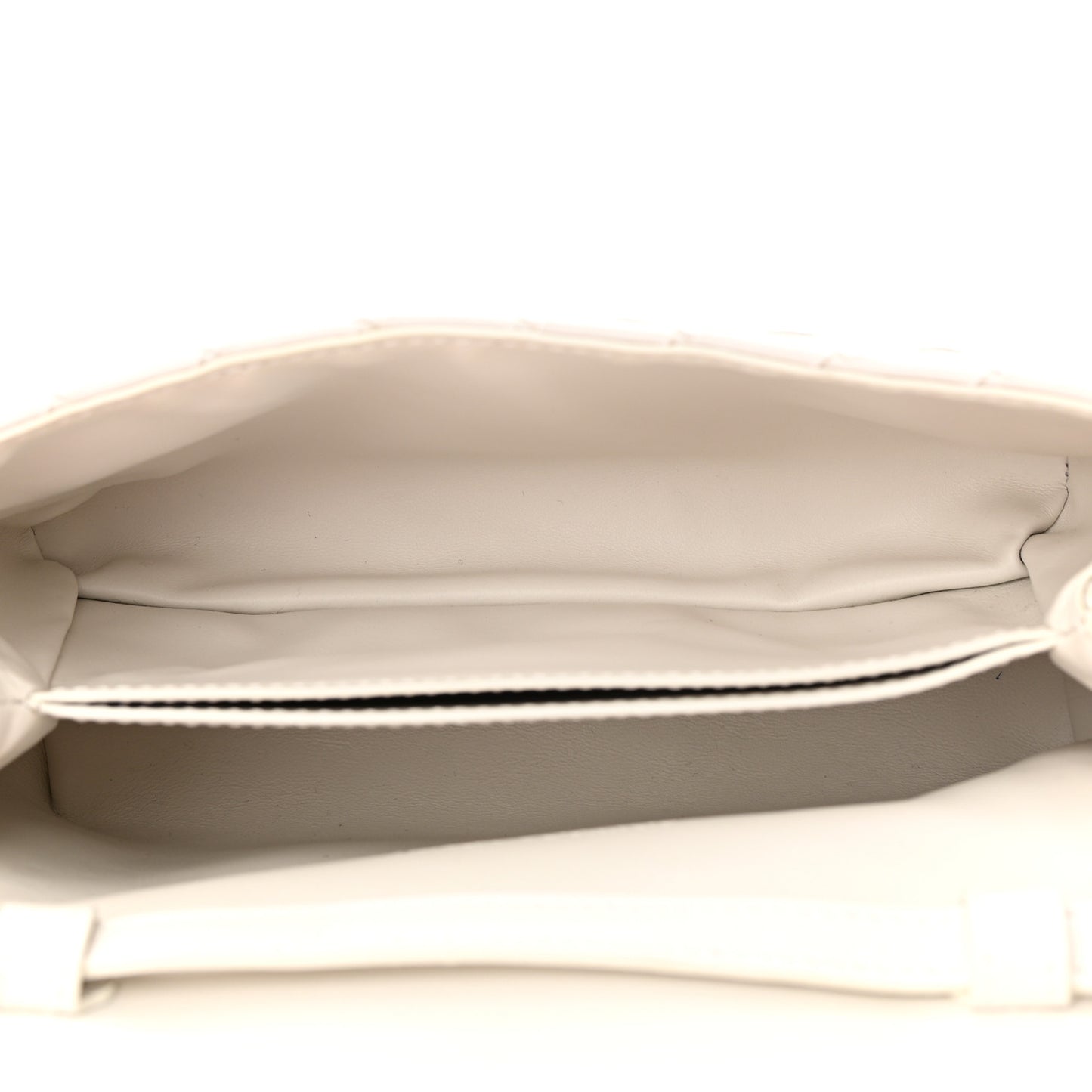 Nappa Intrecciato Mini Crossbody White
