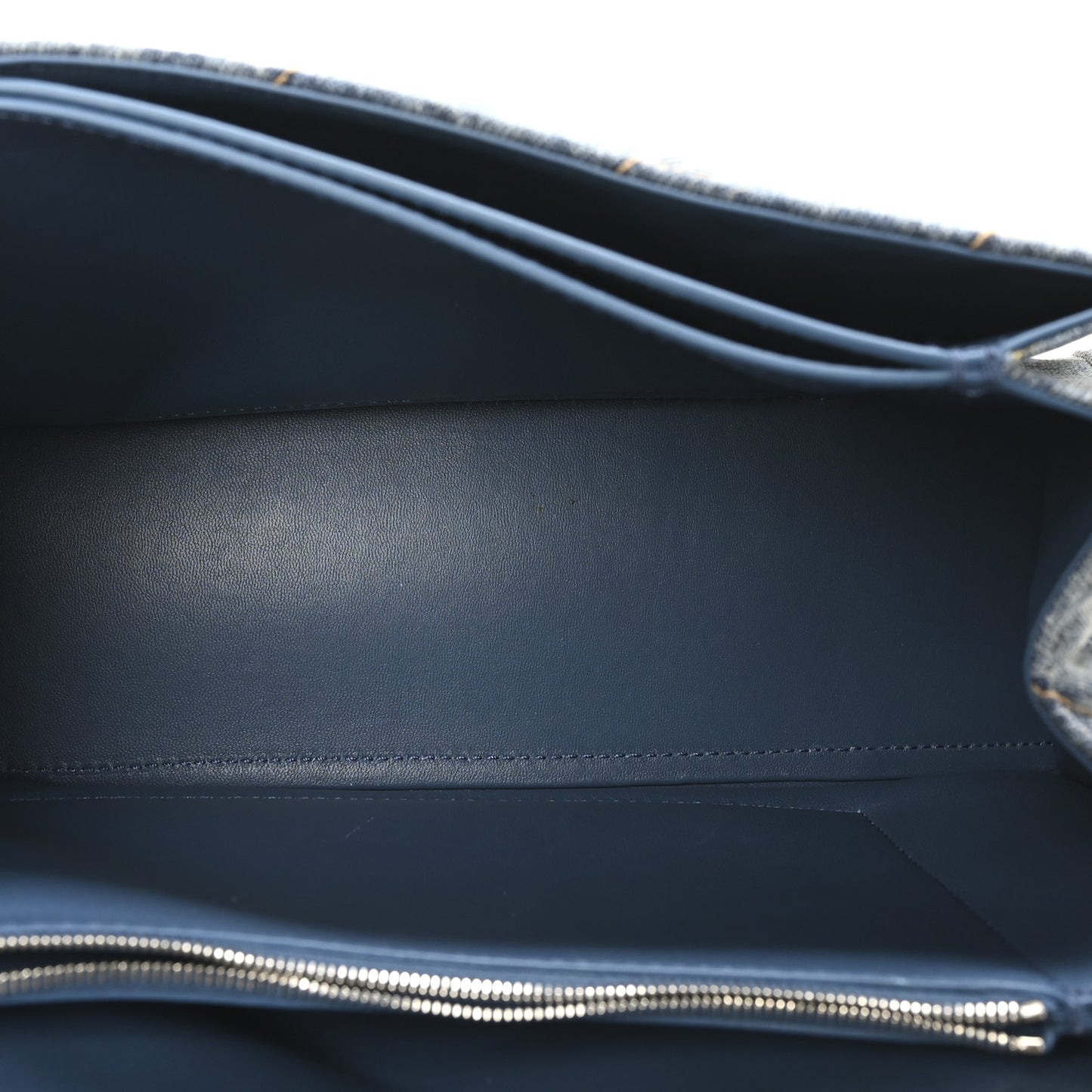 Washed Denim Quilted Medium Crush Chain Bag Denim Blue